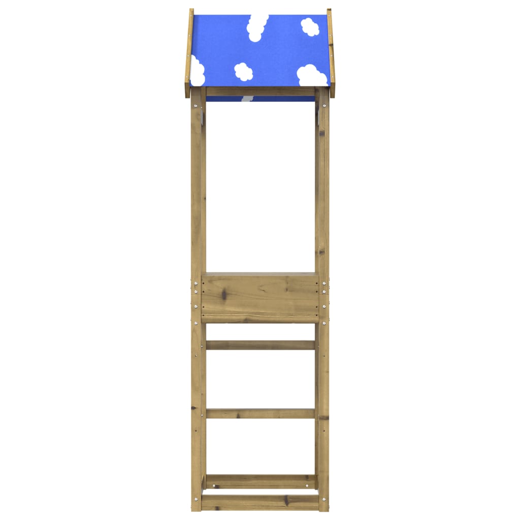 Vidaxl Play Tower 52.5x46.5x195 cm Imprægneret fyrretræ