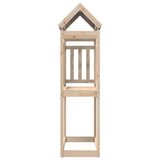 Vidaxl Play Tower 110.5x52.5x215 cm Solid fyrretræ