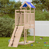 Vidaxl Play Tower 110.5x52.5x215 cm Solid fyrretræ