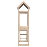 Vidaxl Play Tower med stige 110.5x52.5x215 cm Solid fyrretræ