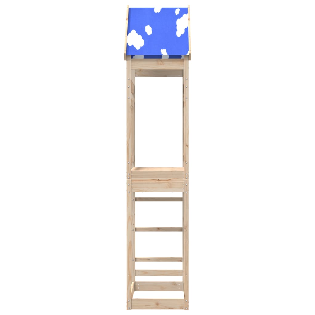 Vidaxl Play Tower 85x52.5x265 cm Solid Pine