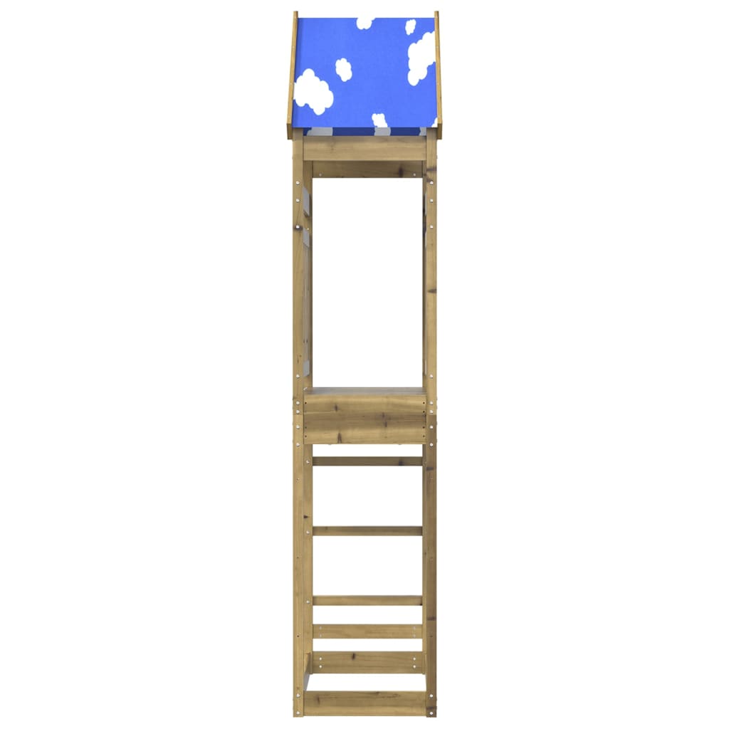 Vidaxl Play Tower 85x52.5x265 cm impregnerad tall