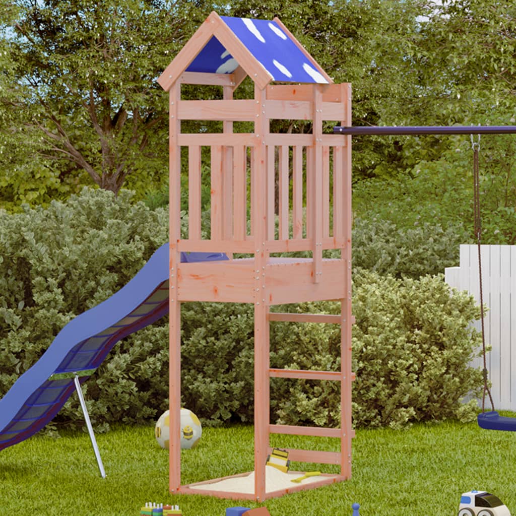 Vidaxl Play Tower 85x52.5x239 cm solidní Douglashout