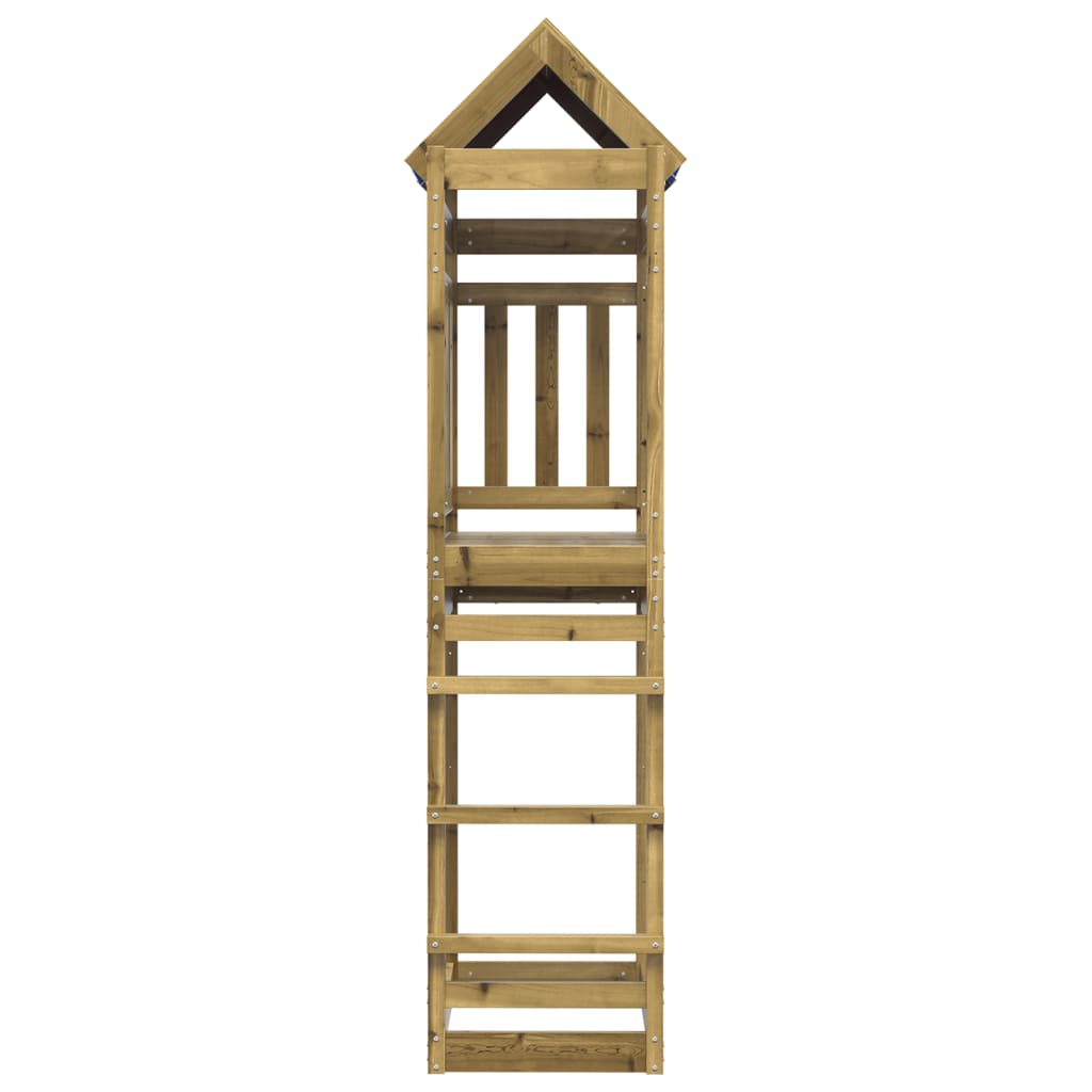 Vidaxl Play Tower 85x52.5x239 cm impregnerad tall