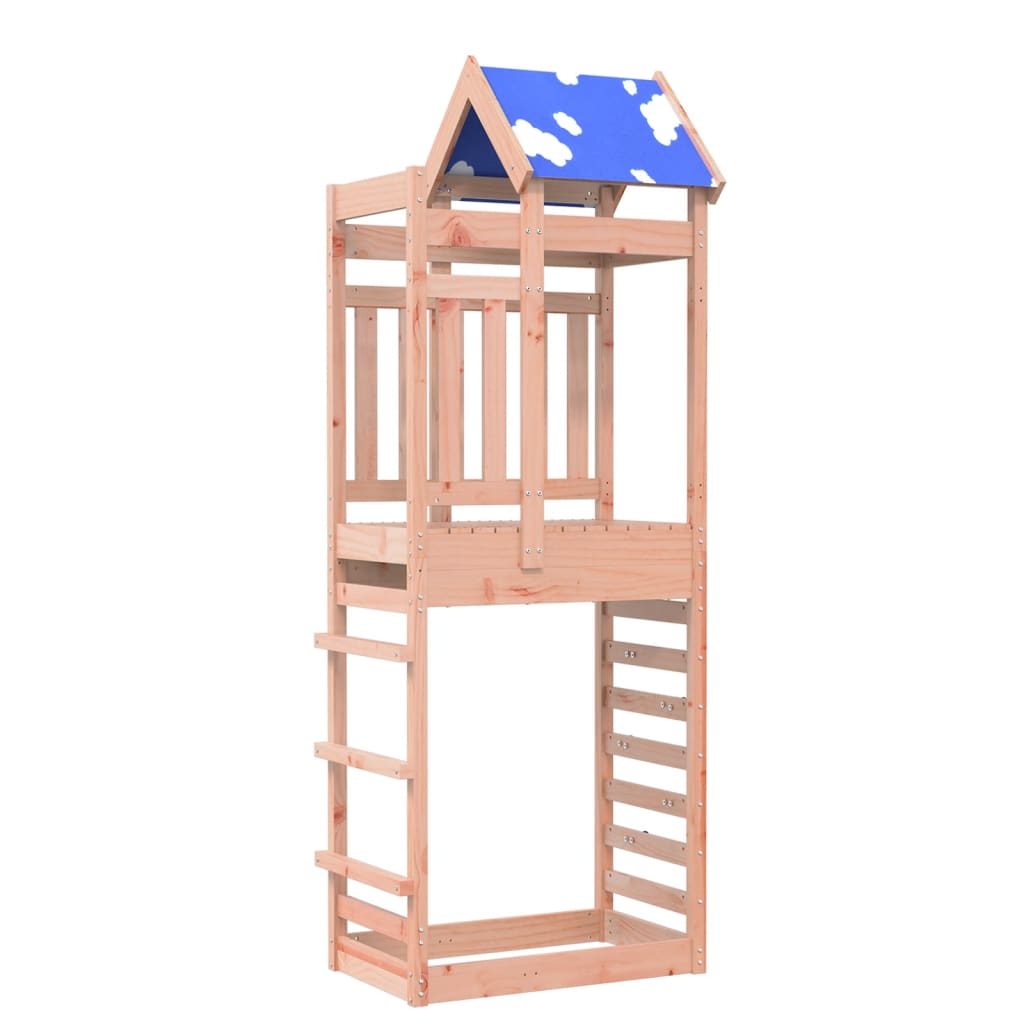 Vidaxl Play Tower med Rock Wall 85x52.5x239 cm Douglas Vurenhout