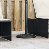 Vidaxx Sonnenschirmständer für Stange von ø38 48 mm 12 kg rund