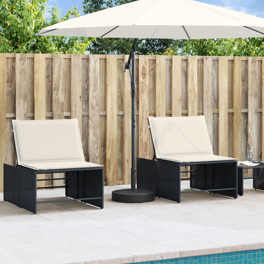 Vidaxl Sonnenschirmständer für Stangen von ø38 48 mm 25 kg rund