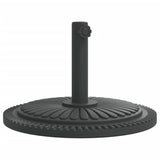 Vidaxl parasolvoet voor stok van ø38 48 mm 12 kg rond