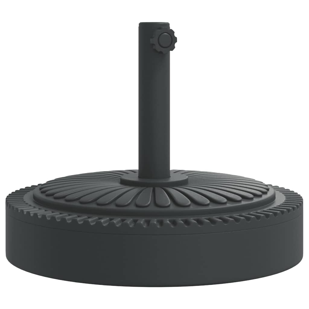 Vidaxl Sonnenschirmständer für Stangen von ø38 48 mm 25 kg rund