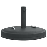 Vidaxx Sonnenschirmständer mit Griffen für Stange von ø38 48 mm 25 kg rund