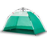 Vidaxl Beach Stan 2-Person Waterproof Fast-Release Sea Green