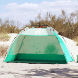 VidaXL Strandzelt 2-Personen wasserdicht Schnellverschluss meergrün