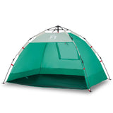 Vidaxl Beach Tenda per 2 persone impermeabile a rilascio rapido verde