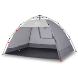 Vidaxl Beach Tent 2-osobowy wodoodporny szybki szary