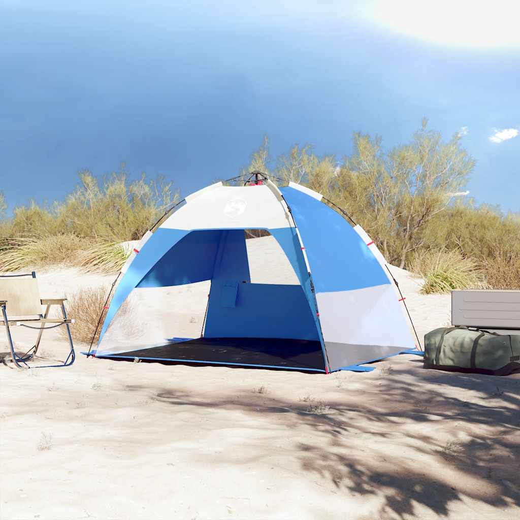 Vidaxl Beach Tent 2-osobowy wodoodporny, szybki lazurowy błękit