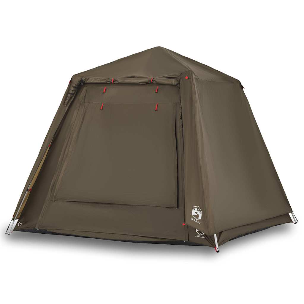 VidaXL FISTENT 4-person fast release olive green