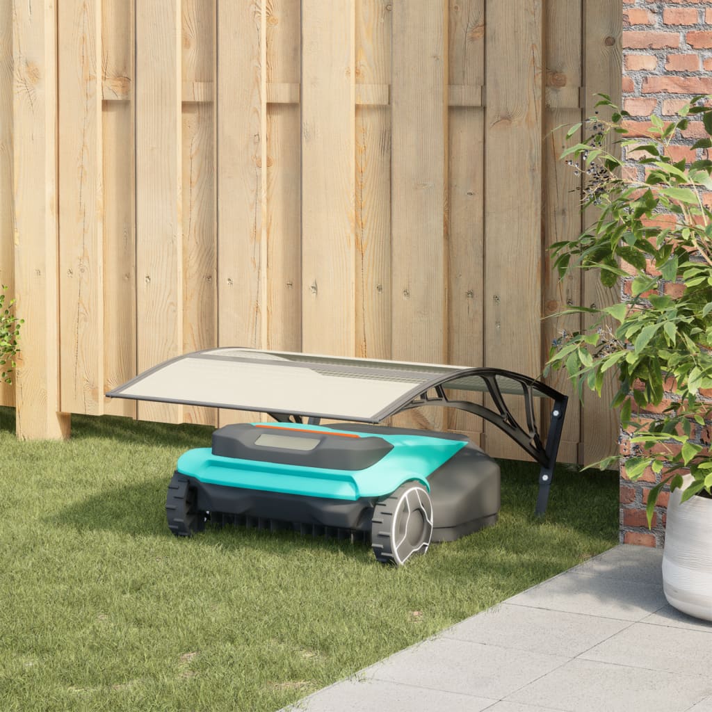 Vidaxx Garage für Rasenroboter 80x101x46 cm schwarz