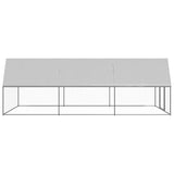 Vidaxl Chicken Coop 3x6x2 M Galvaniseret stål