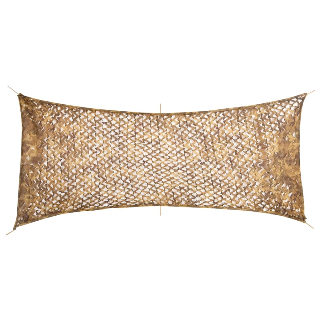 Vidaxx Tarnnetz mit Aufbewahrungstasche 409x206 cm sandfarben