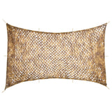 Vidaxx Tarnnetz mit Aufbewahrungstasche 600x414 cm sandfarben