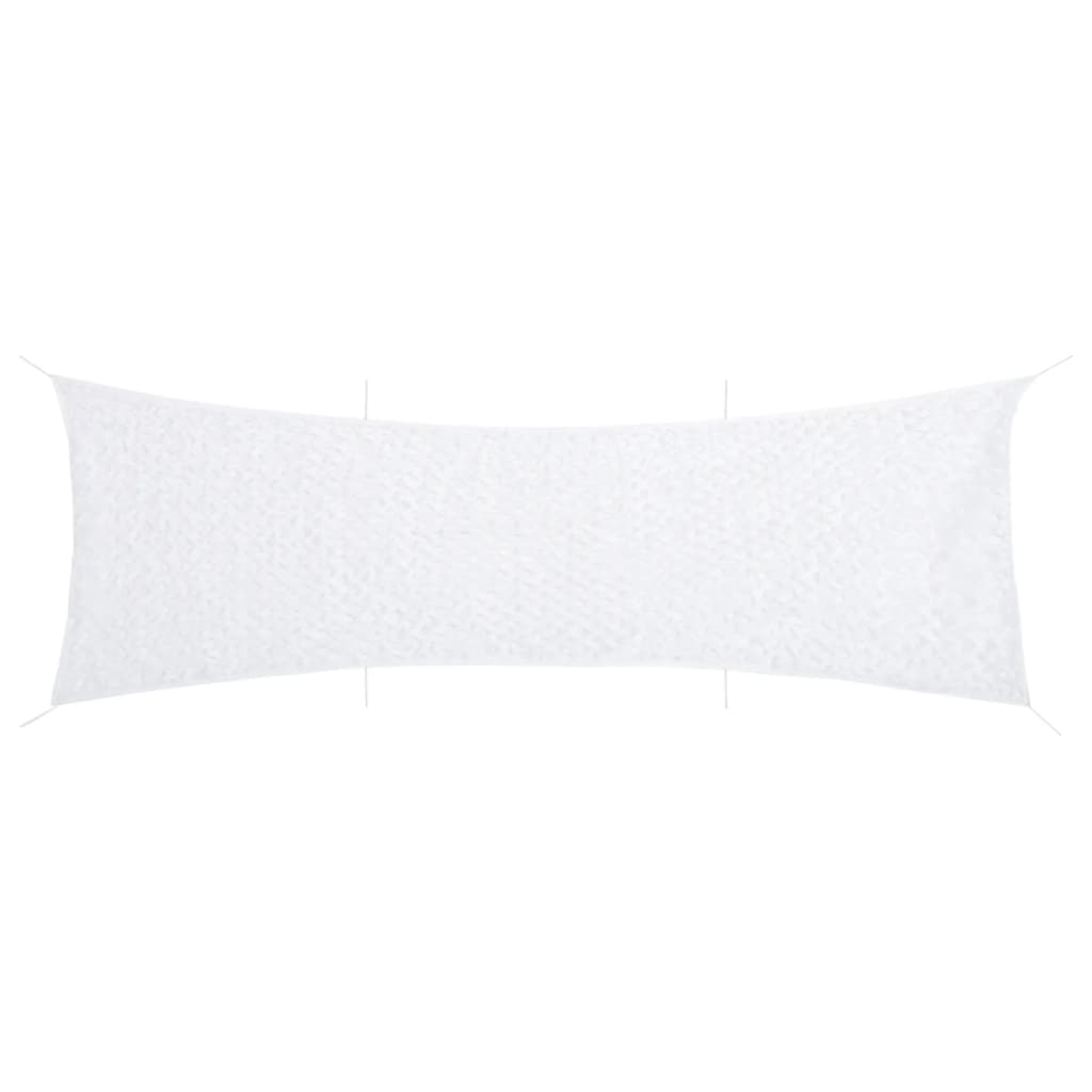 Vidaxx Tarnnetz mit Aufbewahrungstasche 613x138 cm weiß