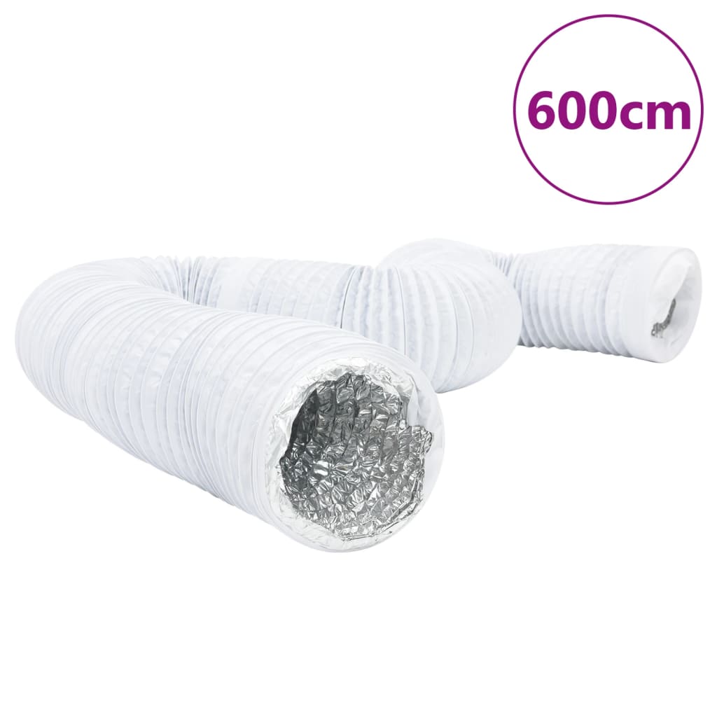 Vidaxx Lüftungsschlauch ø12,5 cm 6 m Aluminium und PVC
