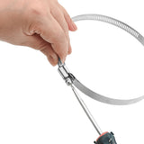 VidaXL Schlauchschellen 6 Stück 91-165 mm Edelstahl 304