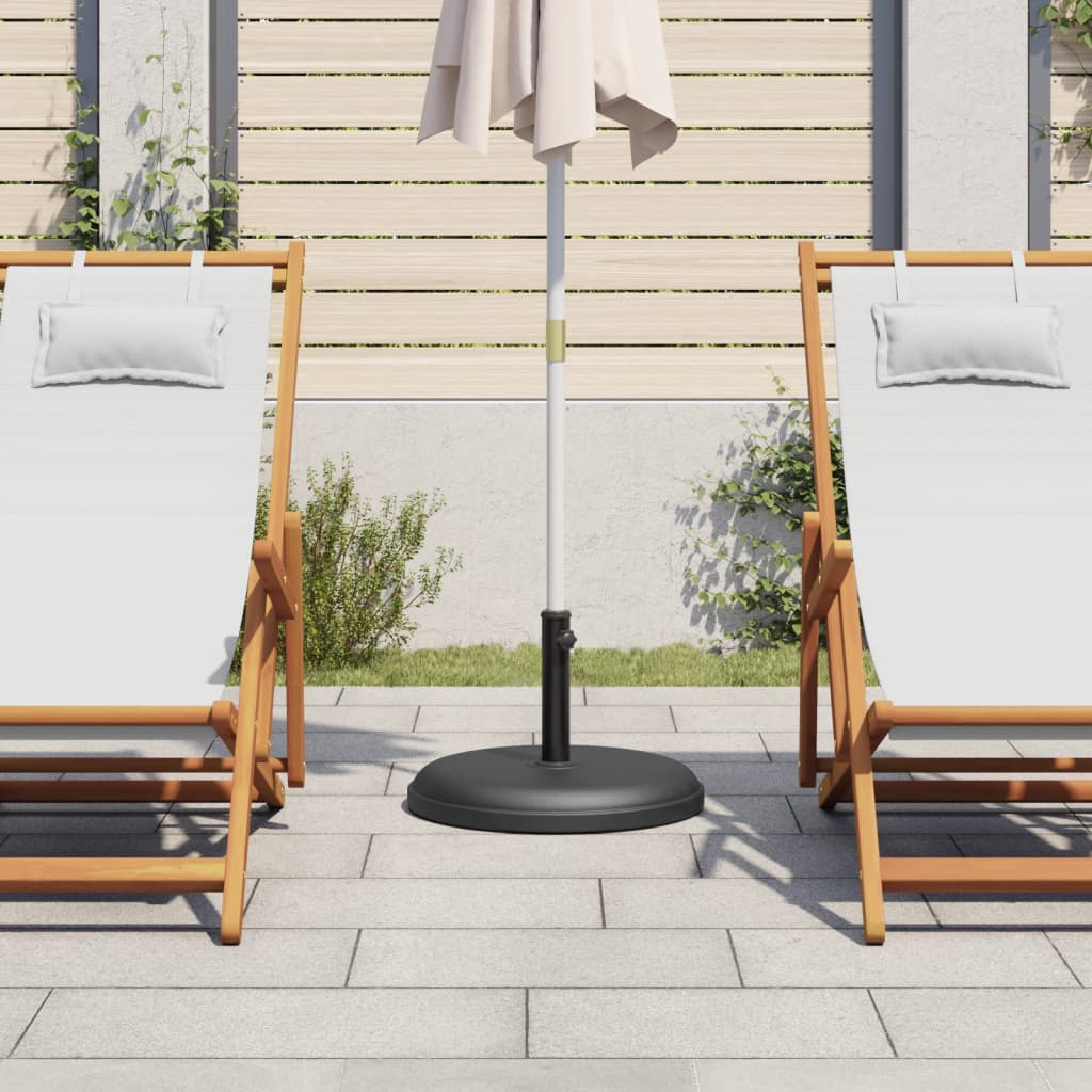 Vidaxl Sonnenschirmständer für Stangen von ø32 35 38 mm 25 kg rund
