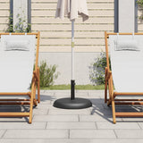 Vidaxl Sonnenschirmständer für Stangen von ø32 35 38 mm 25 kg rund