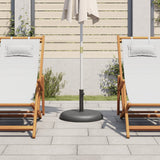 Vidaxl Sonnenschirmständer für Stangen von ø32 35 38 mm 25 kg rund
