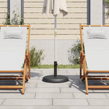 Vidaxl Sonnenschirmständer für Stangen von ø32 35 38 mm 15 kg rund