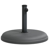 Vidaxl parasolvoet voor stokken van ø32 35 38 mm 15 kg rond