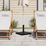 Vidaxl Sonnenschirmständer für Stangen von ø32 38 48 mm 18 kg quadratisch