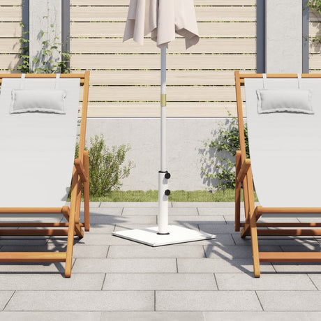 Vidaxl Sonnenschirmständer für Stangen von ø32 38 48 mm 17 kg quadratisch