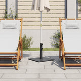 Vidaxl Sonnenschirmständer für Stangen von ø32 38 48 mm 17 kg quadratisch