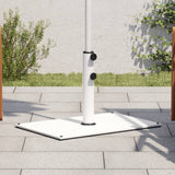 Vidaxl Sonnenschirmständer für Stangen von ø32 38 48 mm 15 kg rechteckig