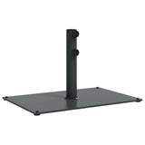 Vidaxl Sonnenschirmständer für Stangen von ø32 38 48 mm 15 kg rechteckig