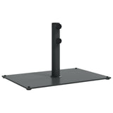 Vidaxl parasolvoet voor stokken van ø32 38 48 mm 15 kg rechthoekig