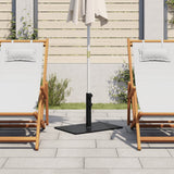 Vidaxl Sonnenschirmständer für Stangen von ø32 38 48 mm 15 kg rechteckig