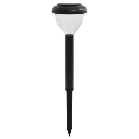 VidaXL Gartenwegbeleuchtung 4 Stück Solar mit Erdspießen RGB und Warmweiß