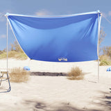 Vidaxl Beach Hide z kotwicami piaskowymi 304x300 cm niebieski