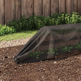 Vidaxx Wachstumstunnel 300x50x48,5 cm Stahl und Polyethylen schwarz