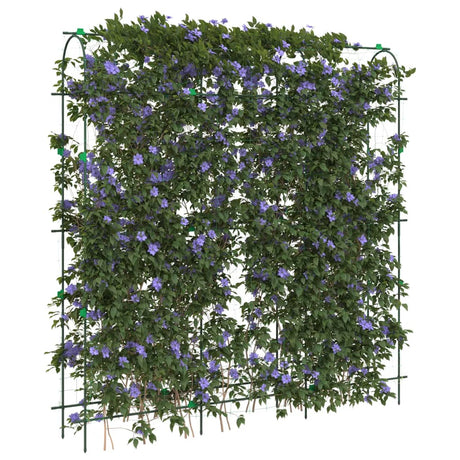Vidaxx Pflanzenklettergerüst U-Form 181x31x182,5 cm Stahl