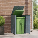 Vidaxx Containeraufbewahrung für 1 Container 69x79x117 cm stahlgrau