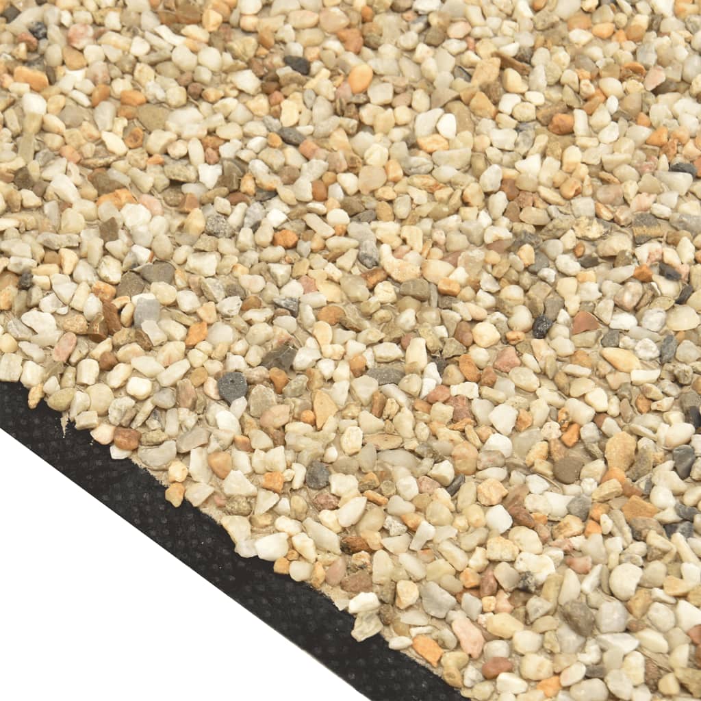 Vidaxx Kiesfolie 600x60 cm natur sandfarben