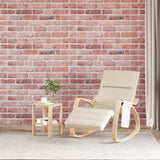 VidaXL Wandpaneele 10 Stk. 3D 100x50 cm EPS rot
