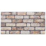 Vidaxx Wandpaneele 10 Stk. 3D 100x50 cm EPS hellbraun