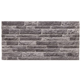Vidaxx Wandpaneele 10 Stk. 3D 100x50 cm EPS Anthrazit