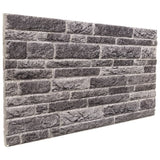 Vidaxx Wandpaneele 10 Stk. 3D 100x50 cm EPS Anthrazit