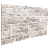 VidaXL Wandpaneele 10 Stk. 3D 100x50 cm EPS Hellgrau